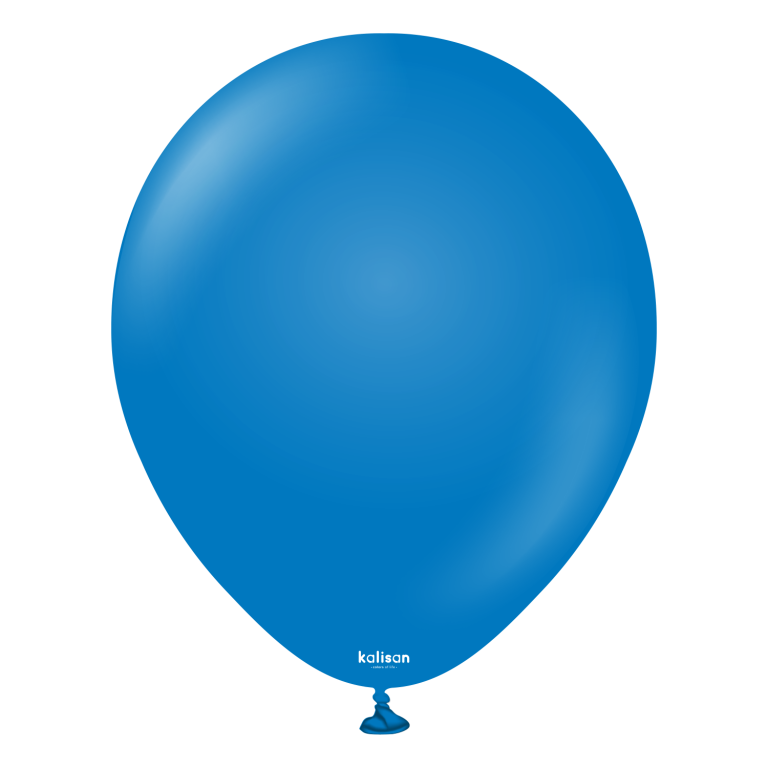 11" Helium-Filled Latex Balloon – Blue
