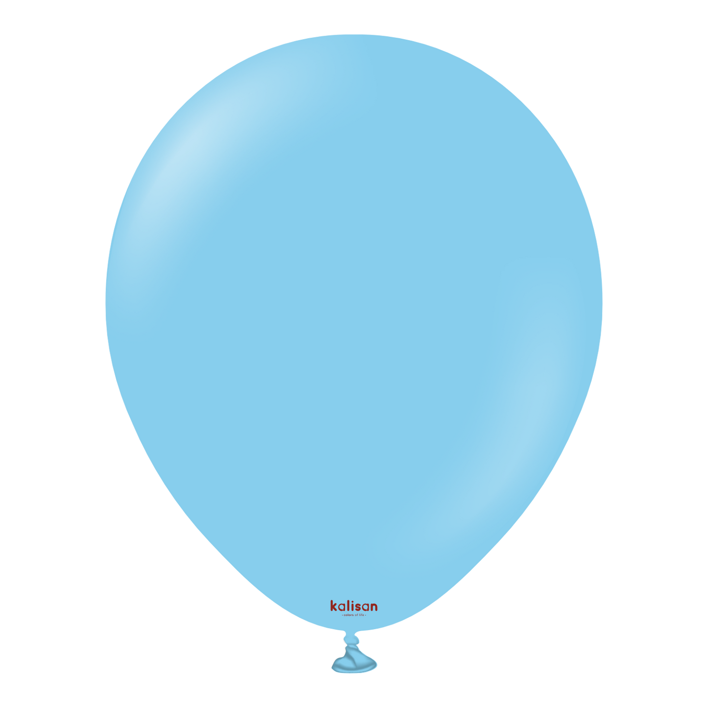 11" Helium-Filled Latex Balloon – Baby Blue