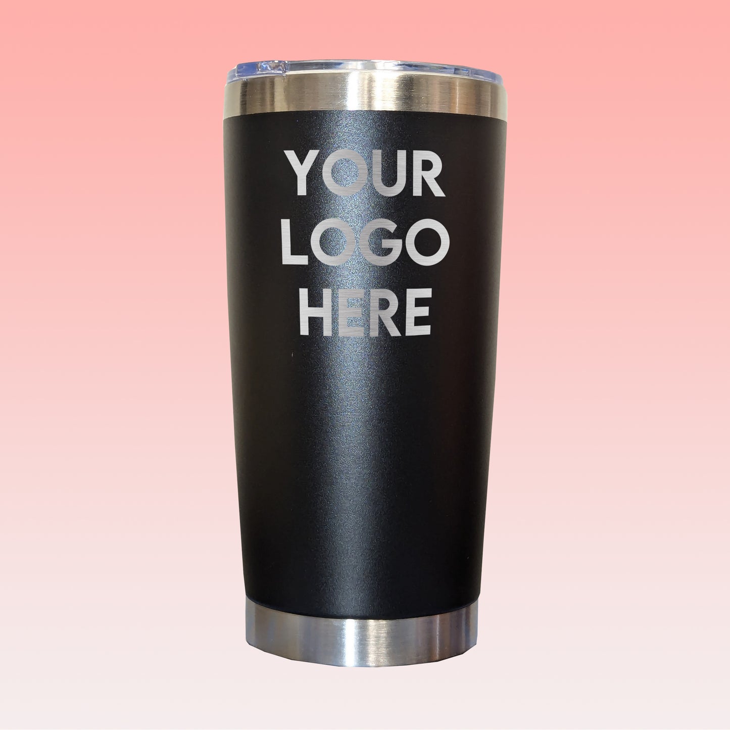 20oz laser logo engraved tumbler