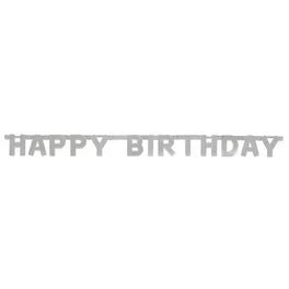 Happy birthday paper banner