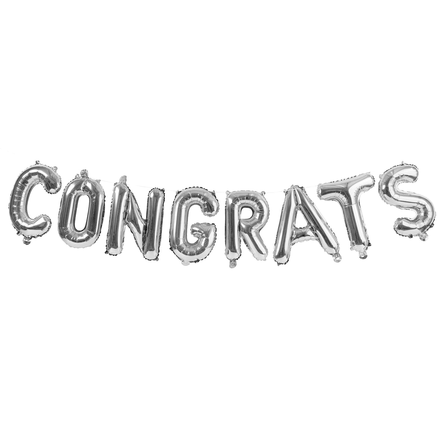 Congrats Balloons sliver 16 in