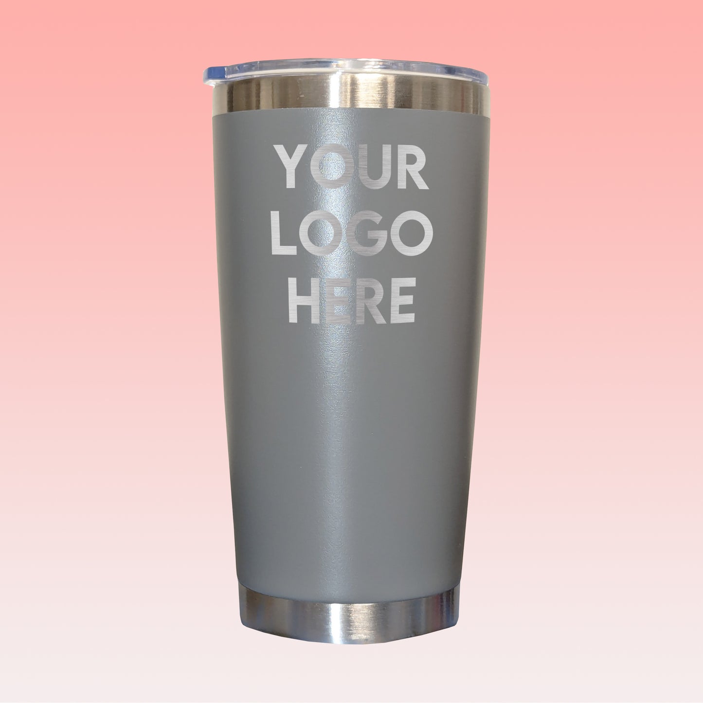 20oz laser logo engraved tumbler