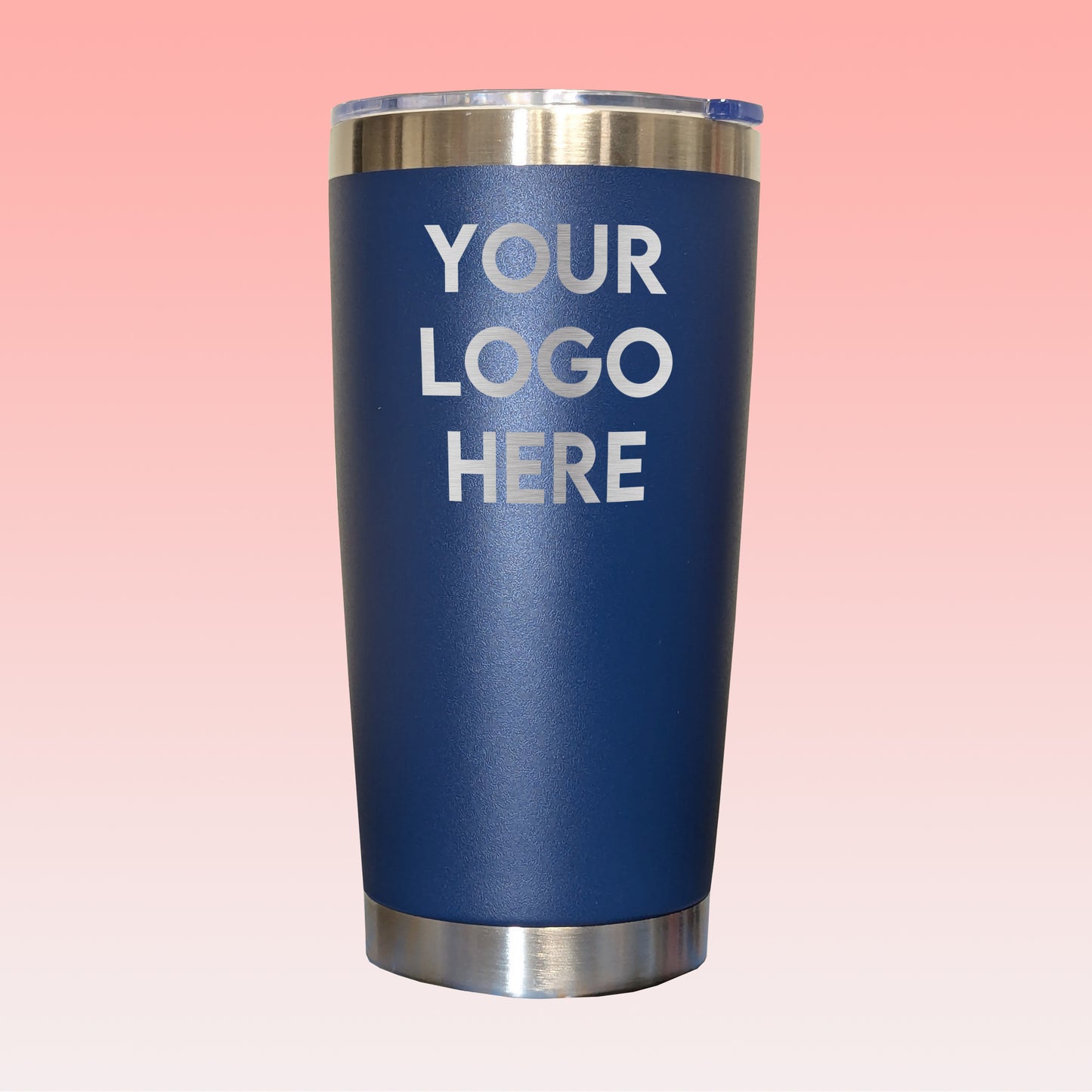 20oz laser logo engraved tumbler