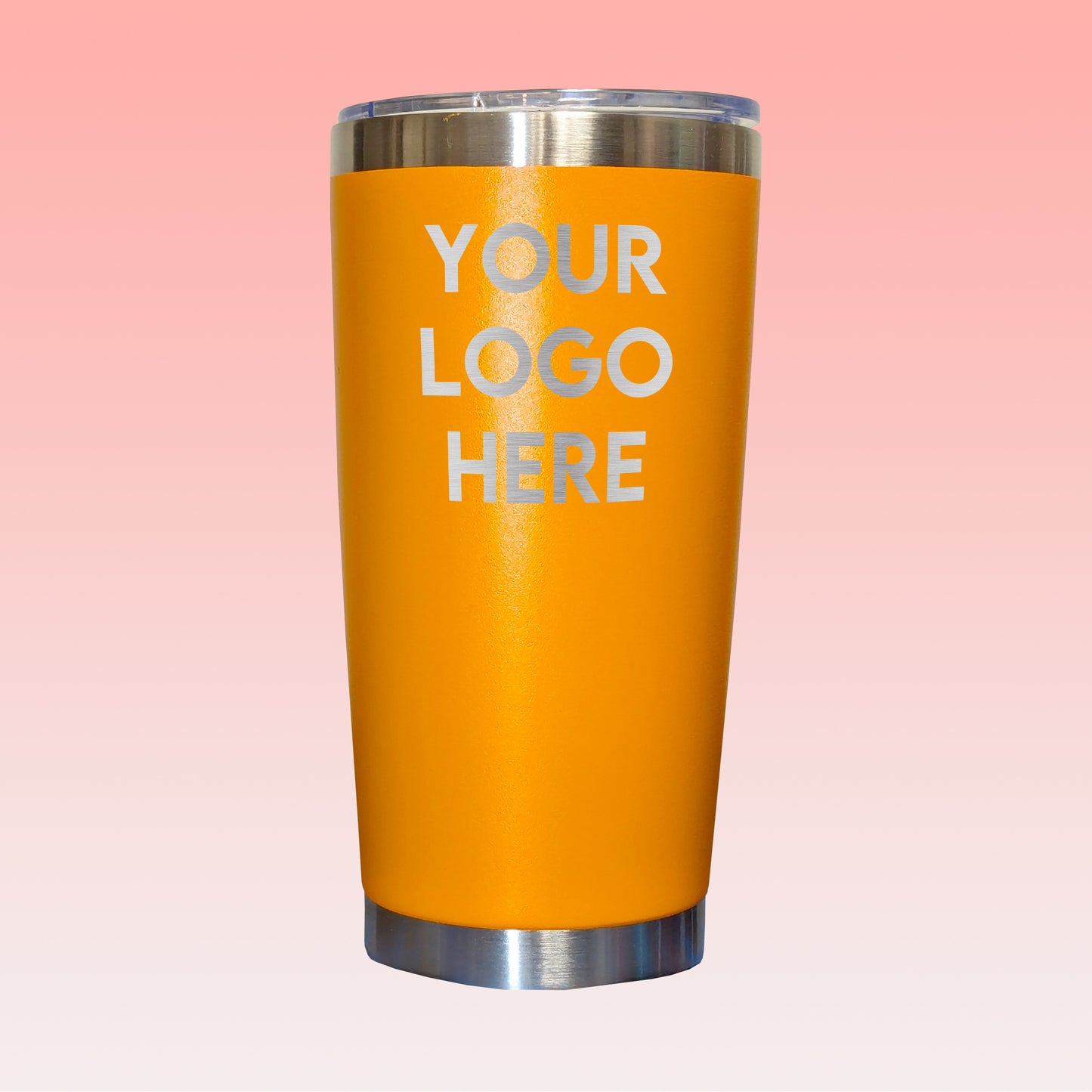 20oz laser logo engraved tumbler