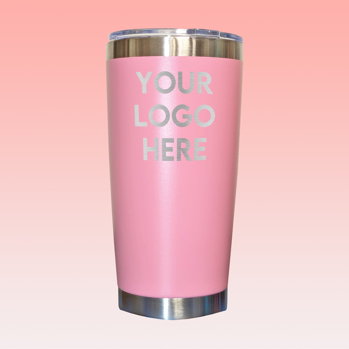 20oz laser logo engraved tumbler