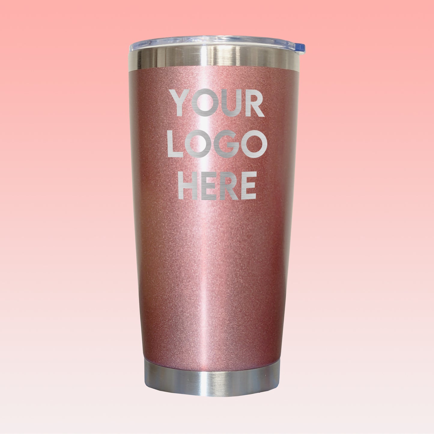 20oz laser logo engraved tumbler