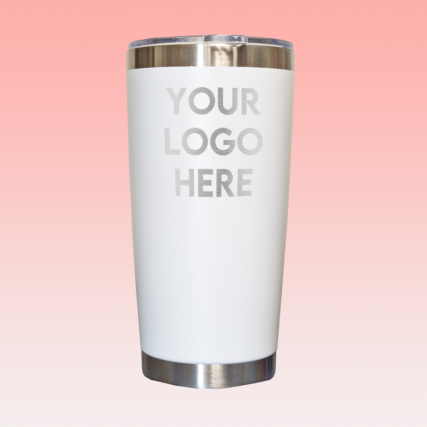 20oz laser logo engraved tumbler
