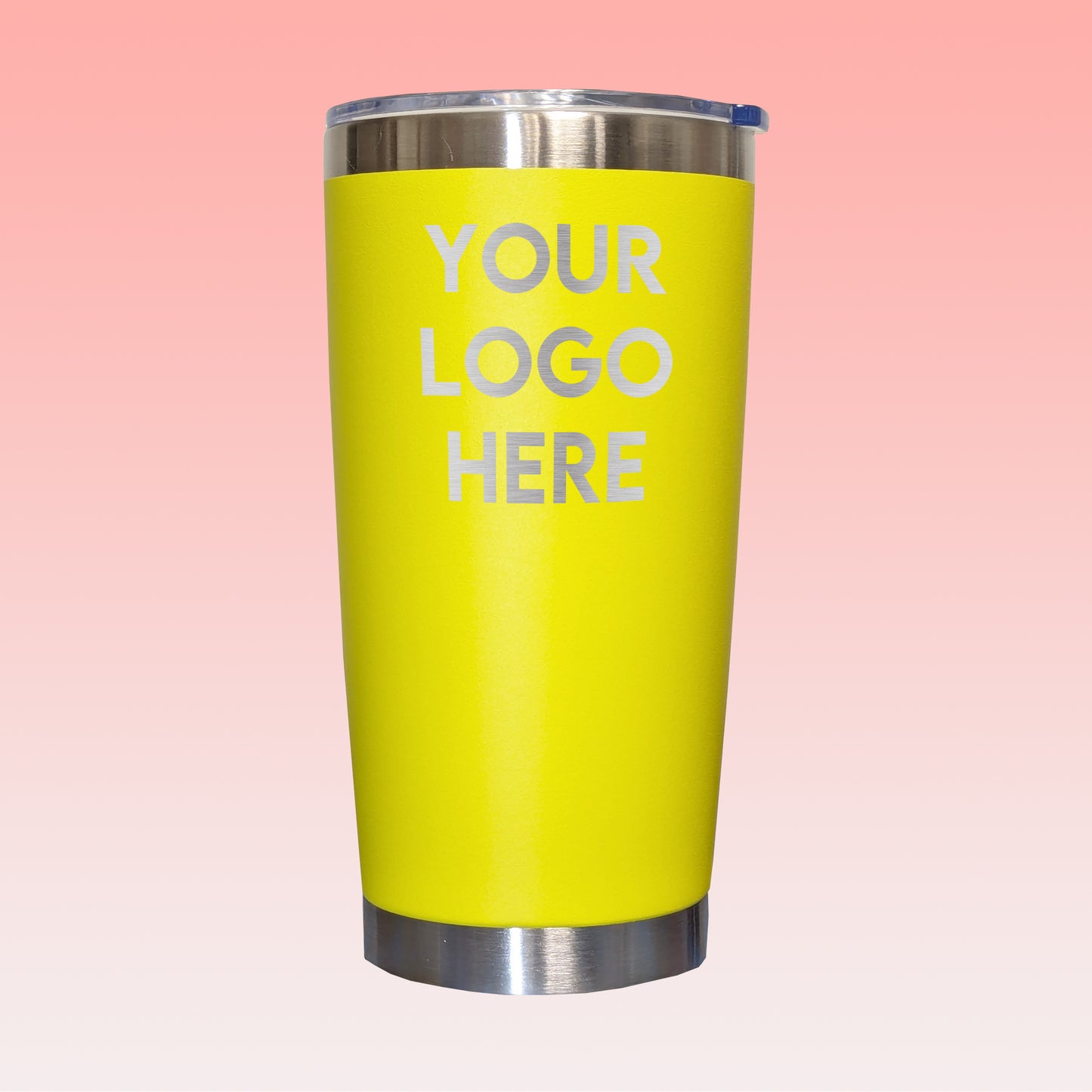 20oz laser logo engraved tumbler