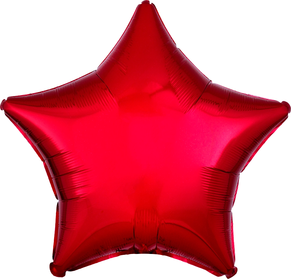 19" Anagram Star Foil Balloon – Helium-Filled for Local Pickup Only