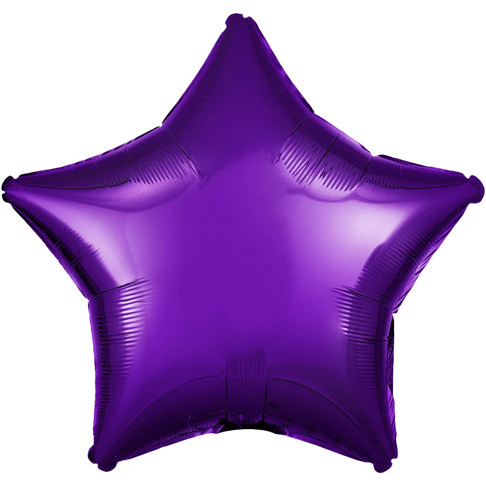 19" Anagram Star Foil Balloon – Helium-Filled for Local Pickup Only