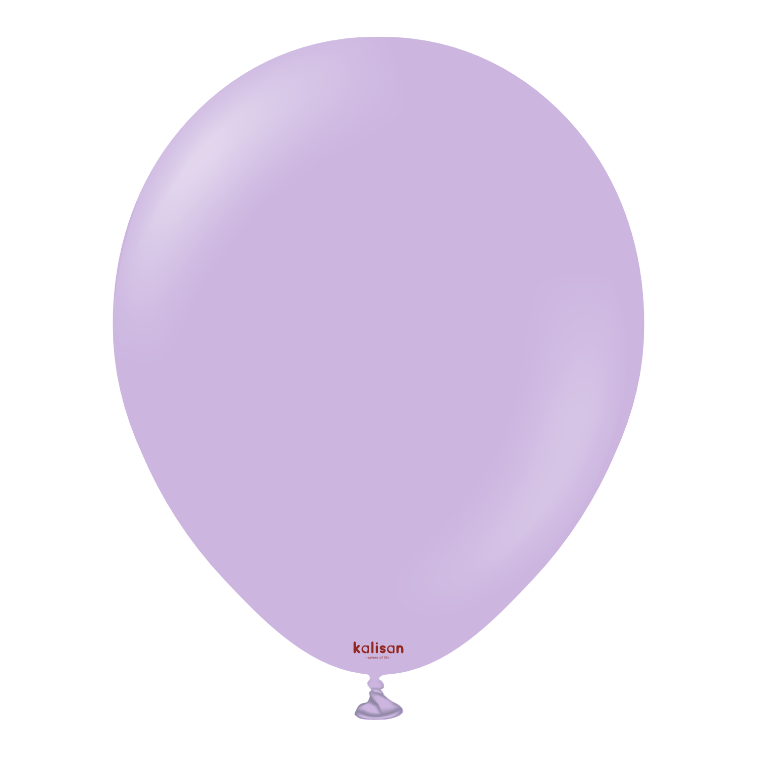 11" Helium-Filled Latex Balloon – Lilac