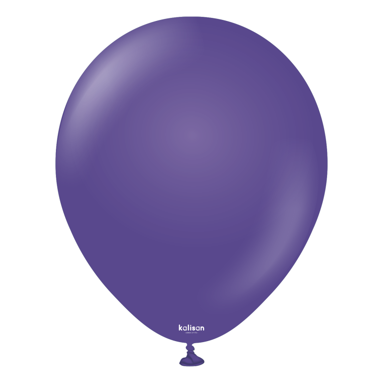 11" Helium-Filled Latex Balloon – Violet