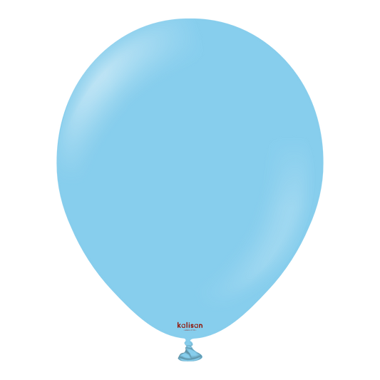 11" Helium-Filled Latex Balloon – Baby Blue