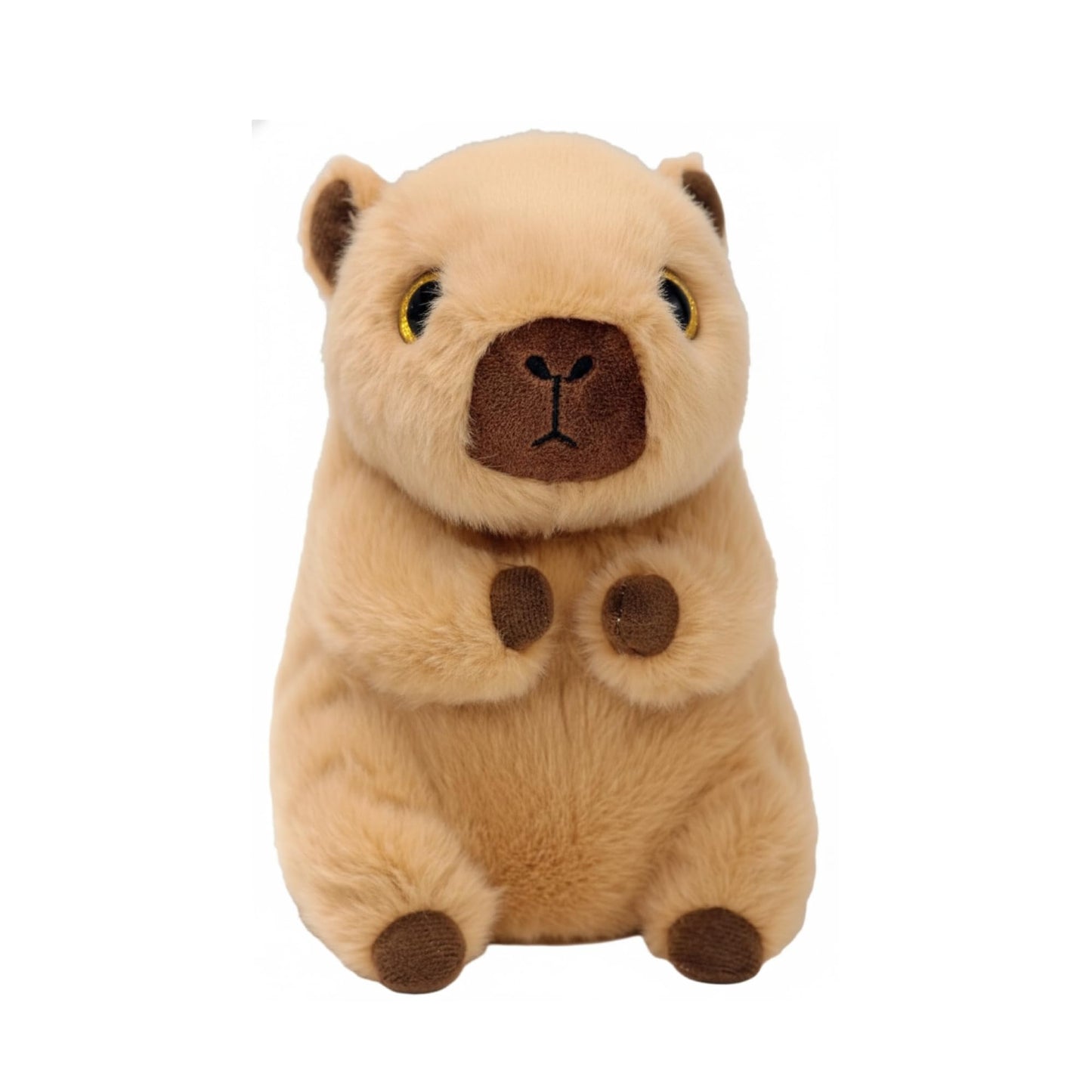 Lara Capybara tan Ty Belly plush