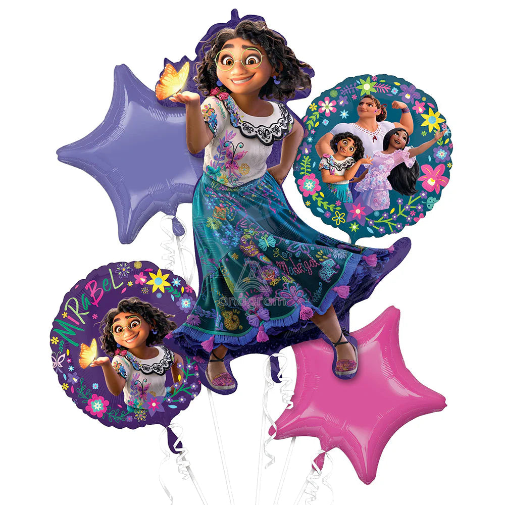 Disney Encanto Mirabel balloon bouquet (5pcs)