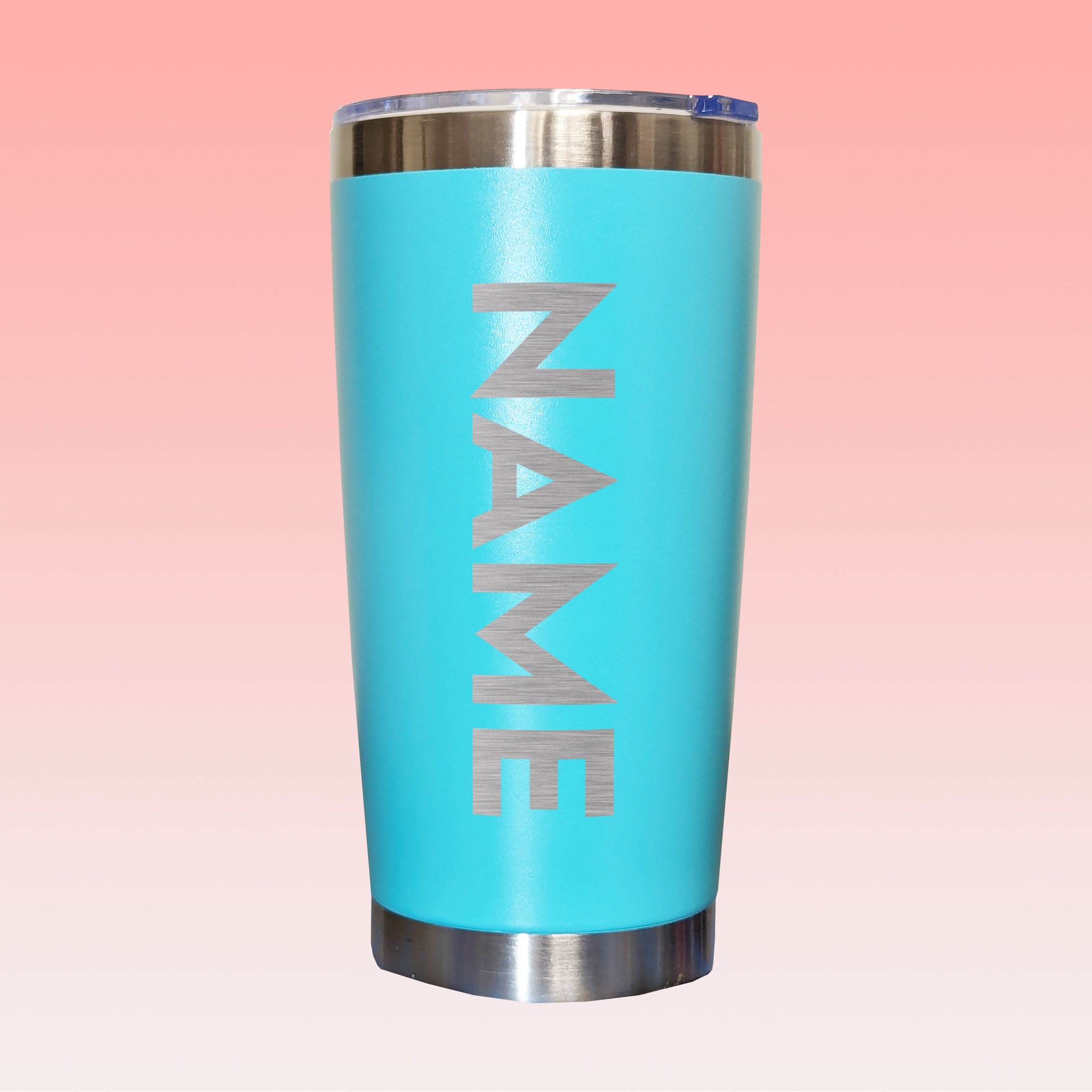 20oz laser name engraved tumbler