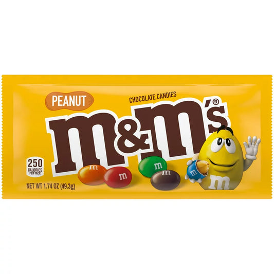 M&M’s Peanut Milk Chocolate 1.74oz