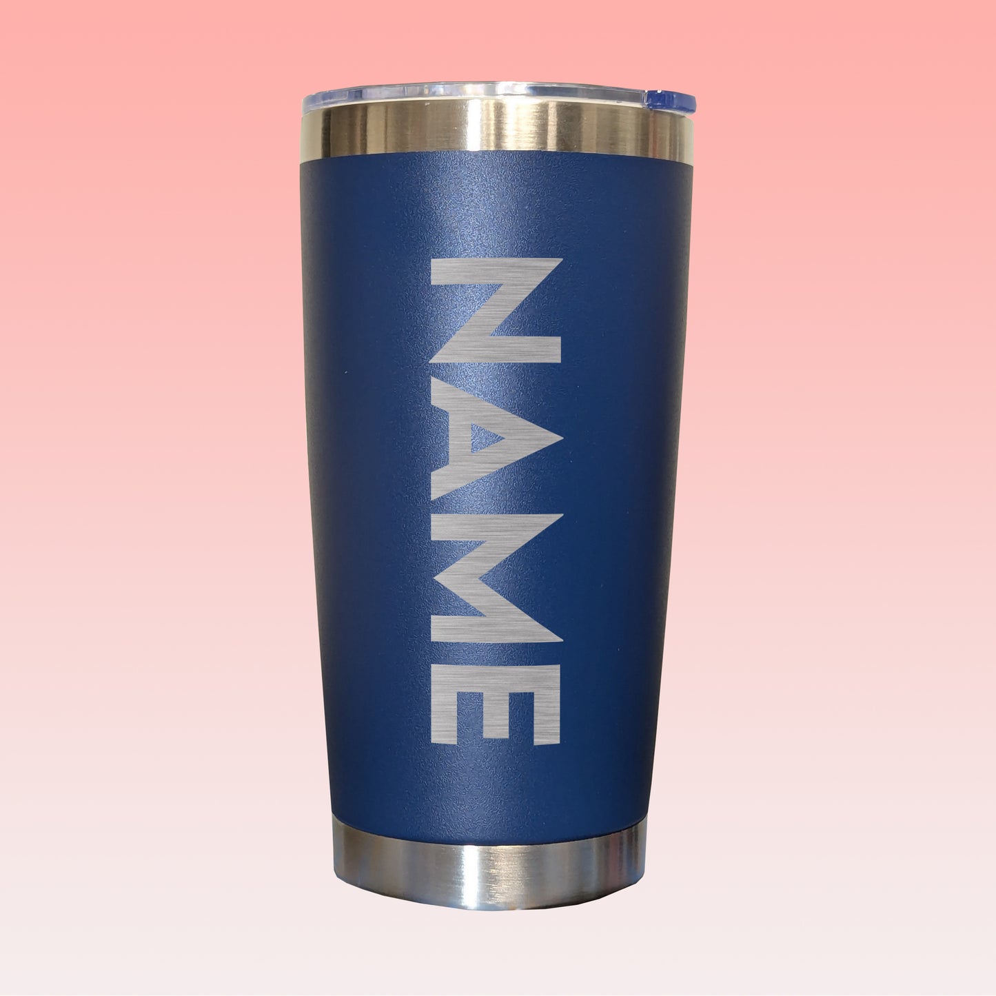 20oz laser name engraved tumbler