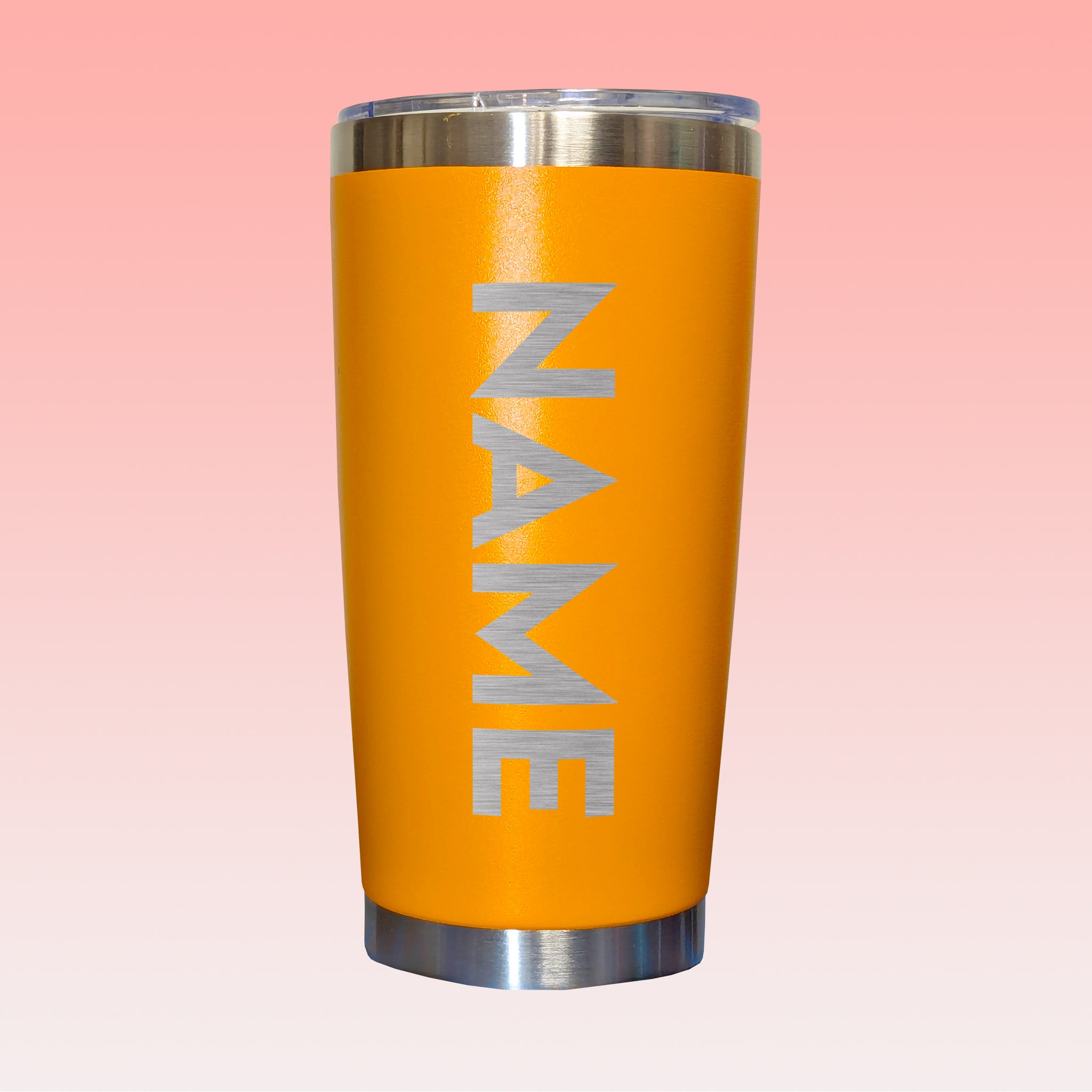 20oz laser name engraved tumbler