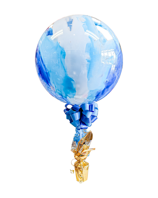 Custom Blue Balloon Gift