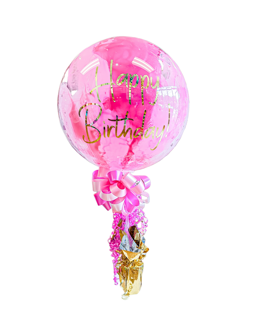 Custom Pink Balloon Gift