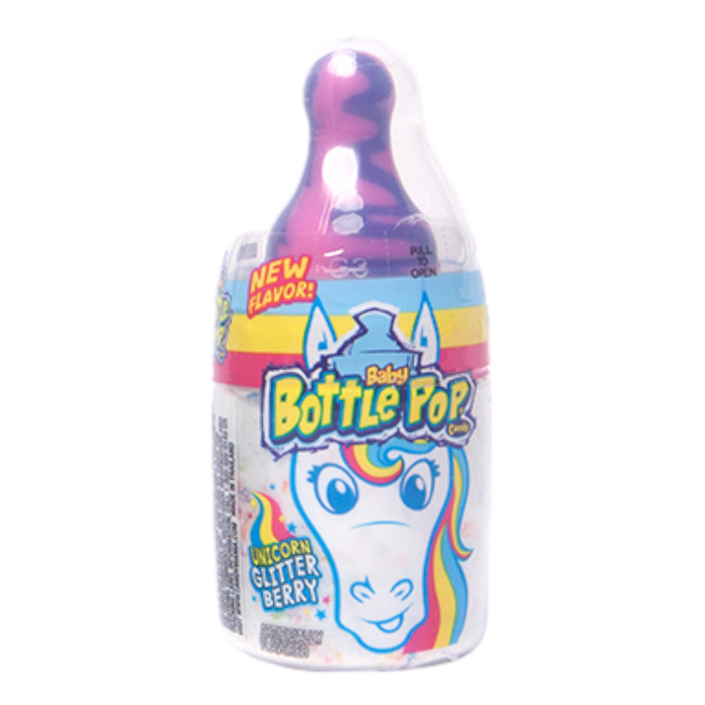 Baby bottle pop hard candy