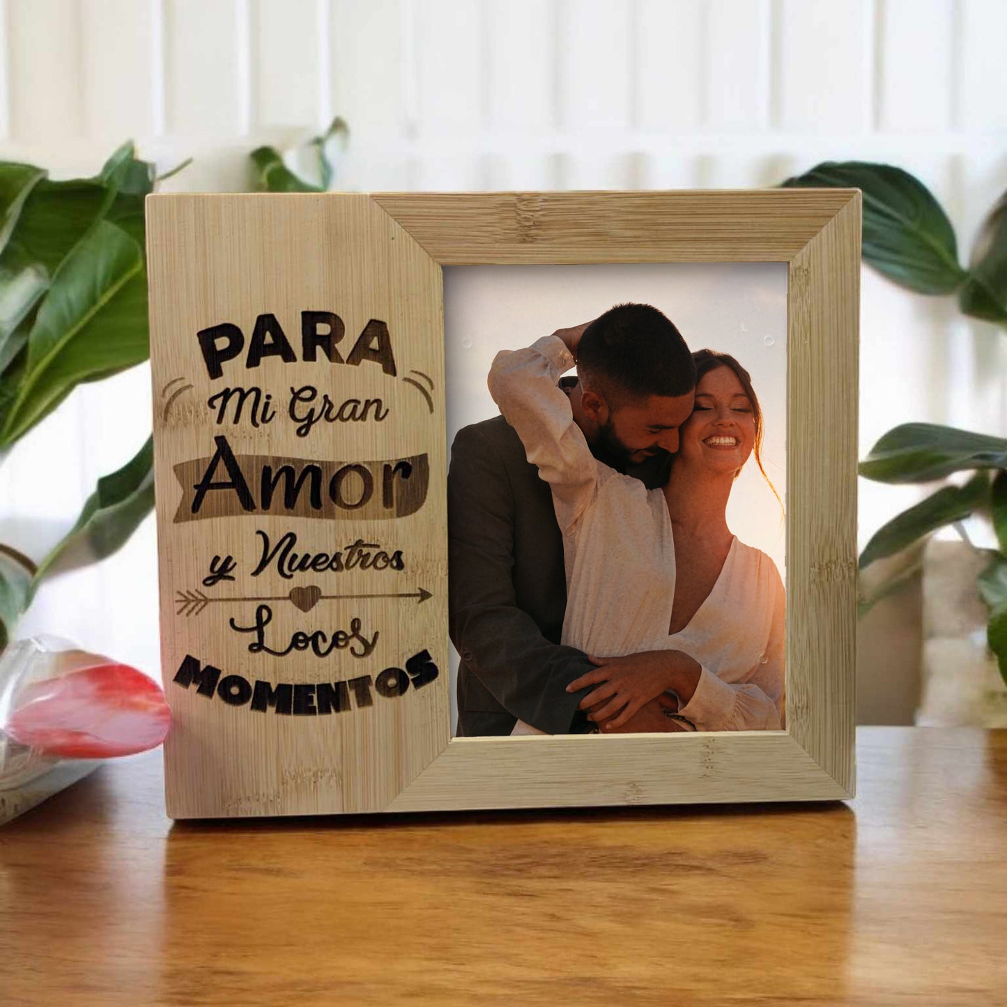 Para Mi gran amor y nuestros locos momentos Picture frame | portafoto