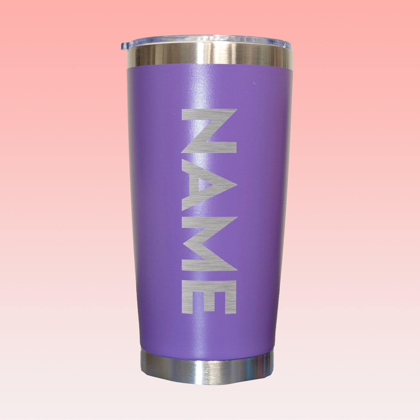 20oz laser name engraved tumbler