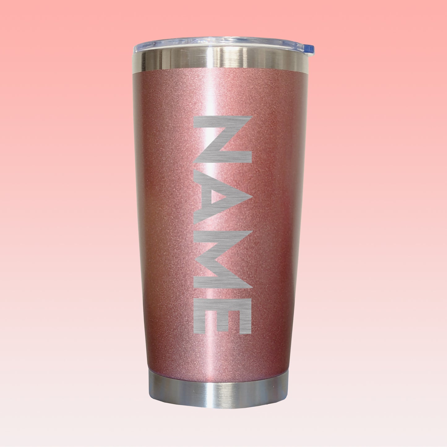 20oz laser name engraved tumbler