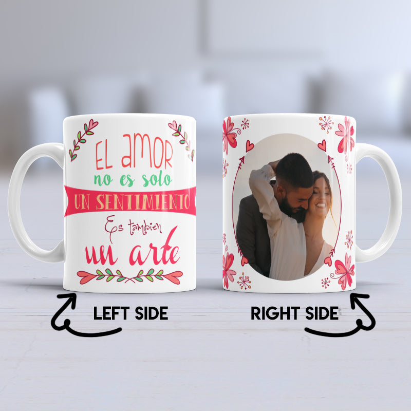 El Amor no es solo un Sentimiento Taza Mug