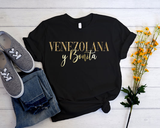 Venezolana y Bonita Venezuela shirt