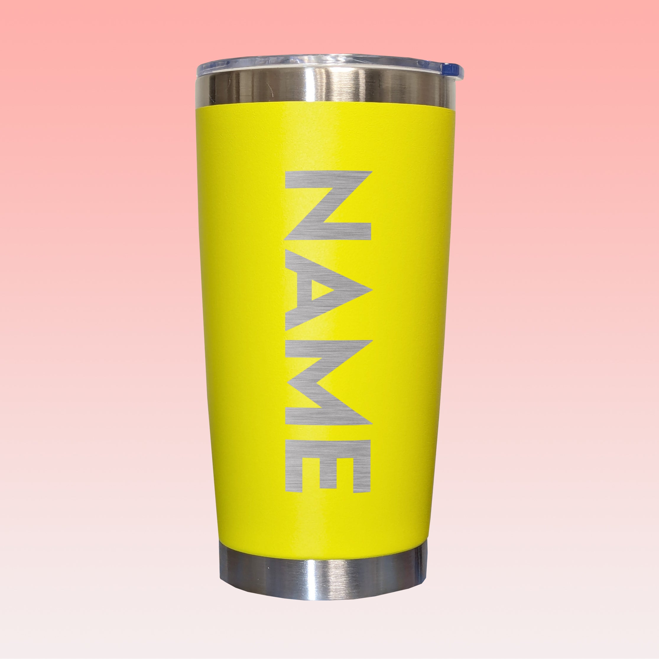 20oz laser name engraved tumbler