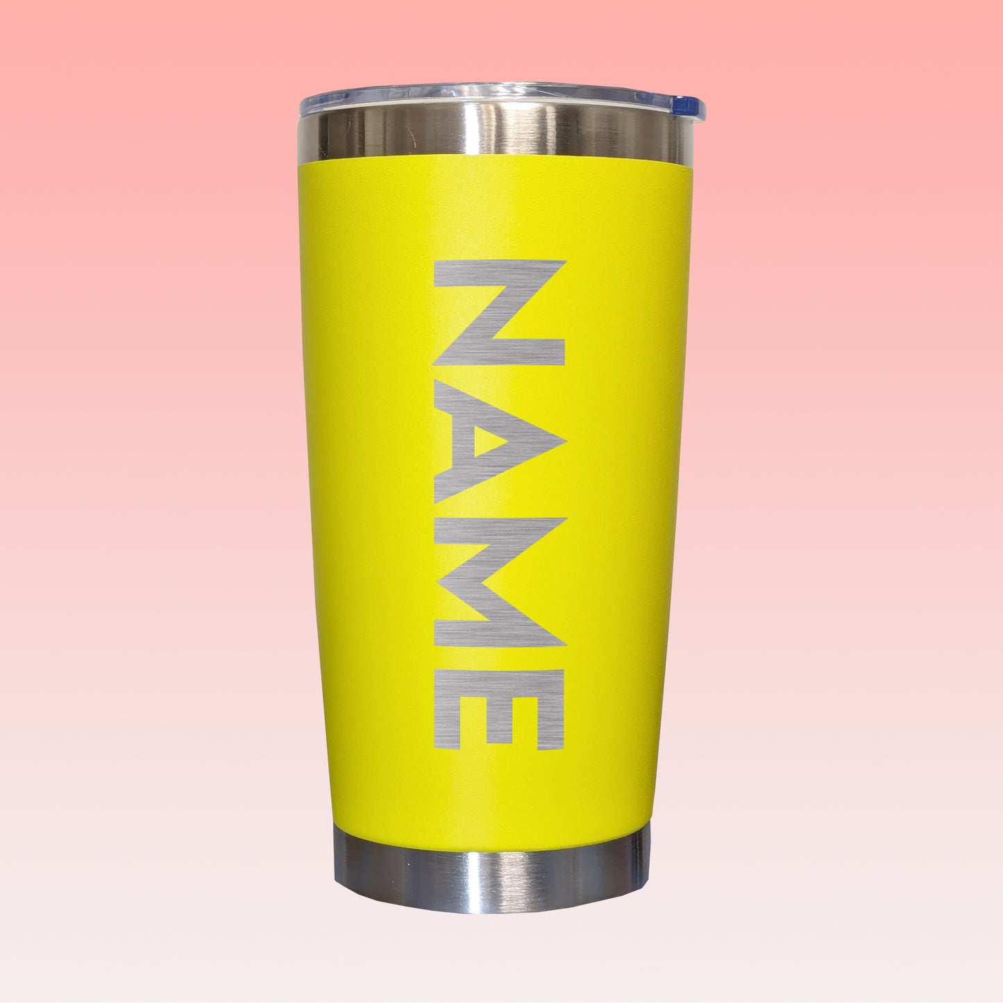 20oz laser name engraved tumbler