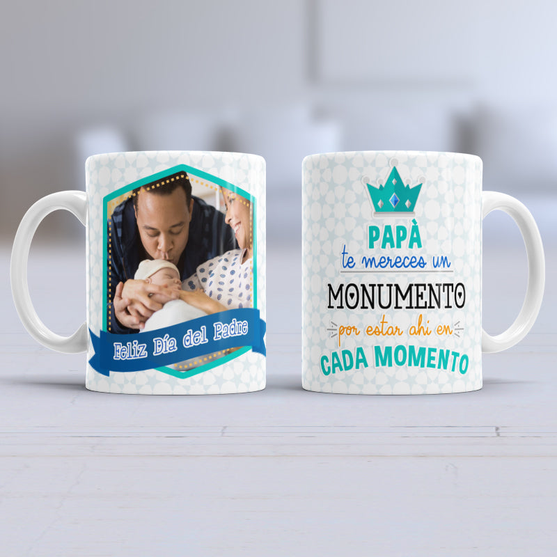 Papá te mereces un Monumento Dad Mug