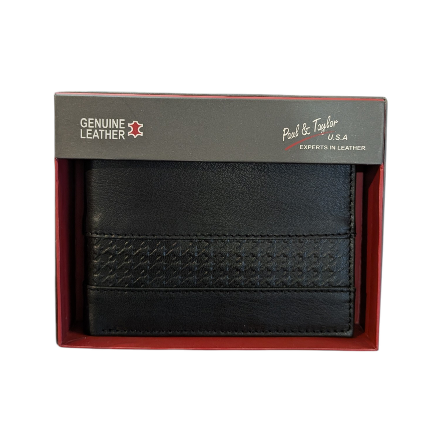 Men's Genuine Leather Bifold Wallet — Paul & Taylor | Gift Boxed