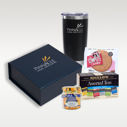 Tea Time Gift Set | Custom 20oz Tumbler | Gift Set | Corporate Gift | Regalo para Empleado