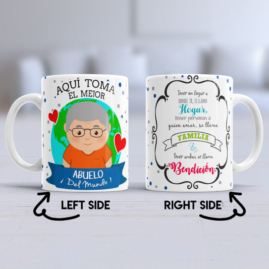 Taza Aqui toma el mejor abuelo