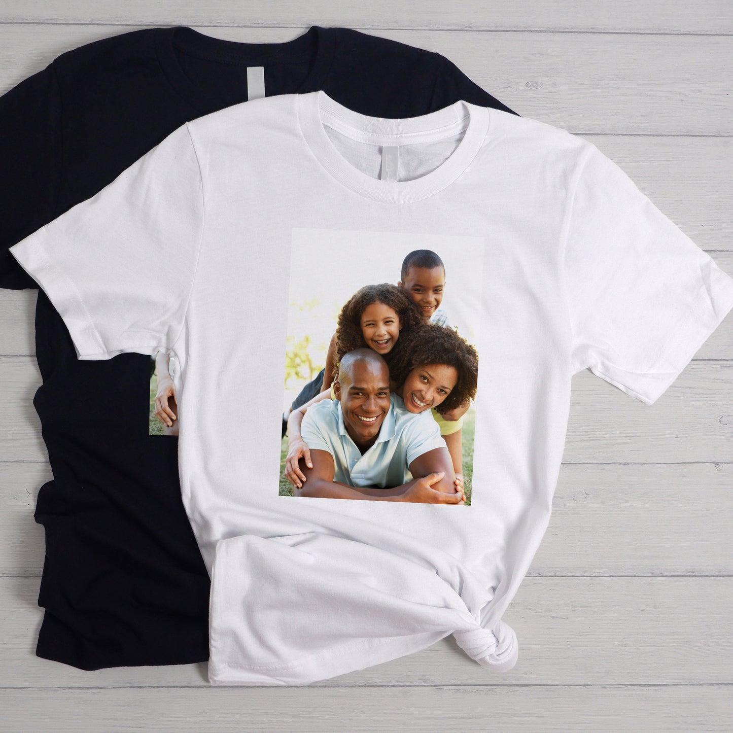 Custom Photo T-Shirt – Upload Your Image | 100% Cotton Unisex Shirts